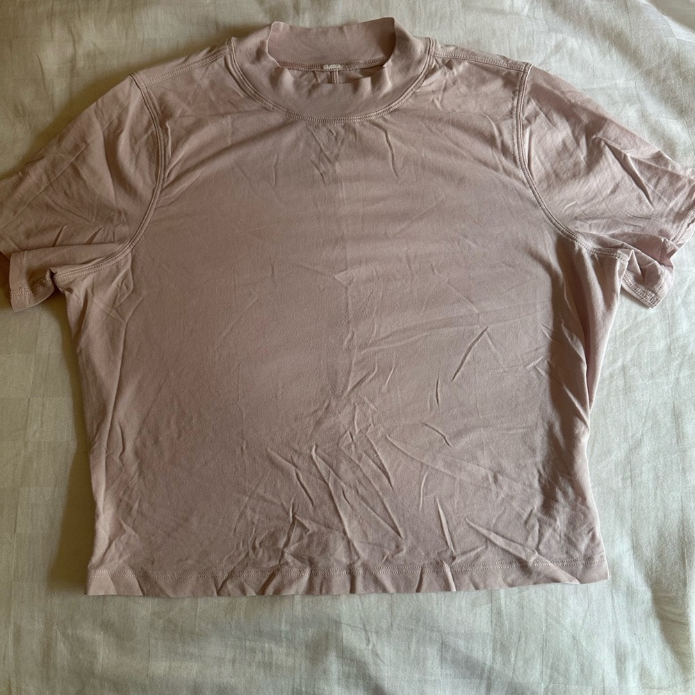 Lululemon Athletica Blush Pink Tee